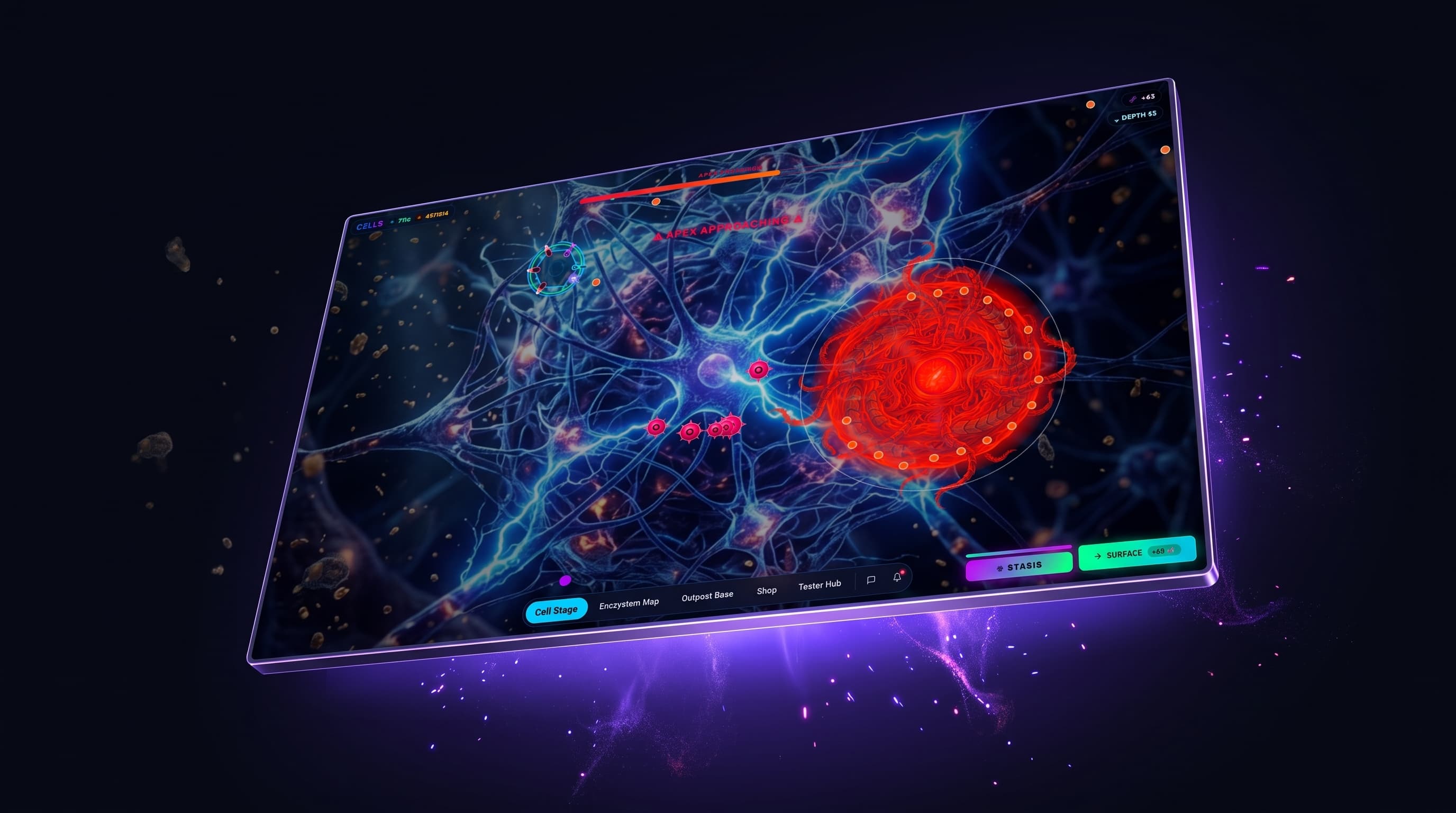 Cells in play