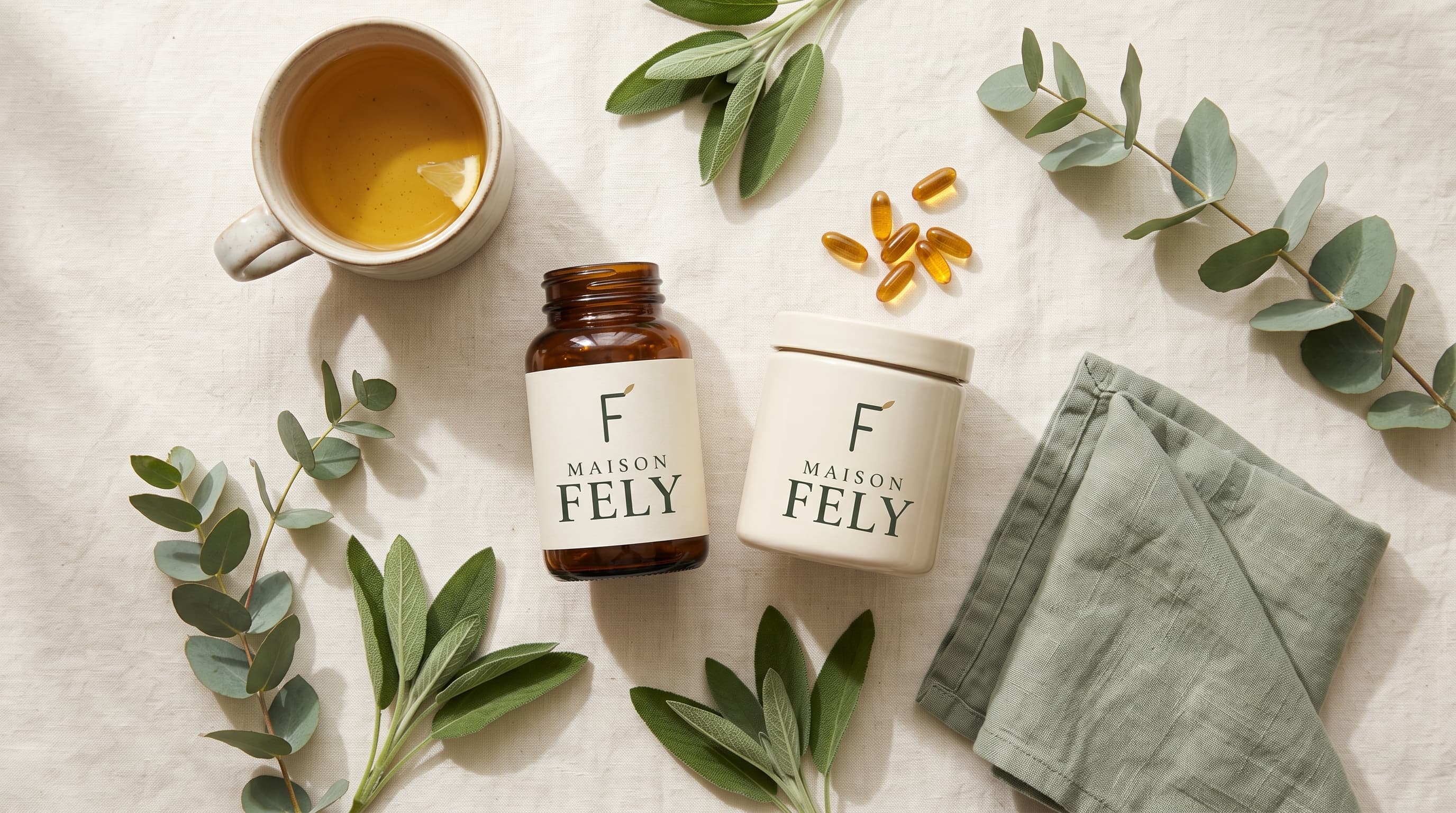 Maison Fely brand identity and packaging