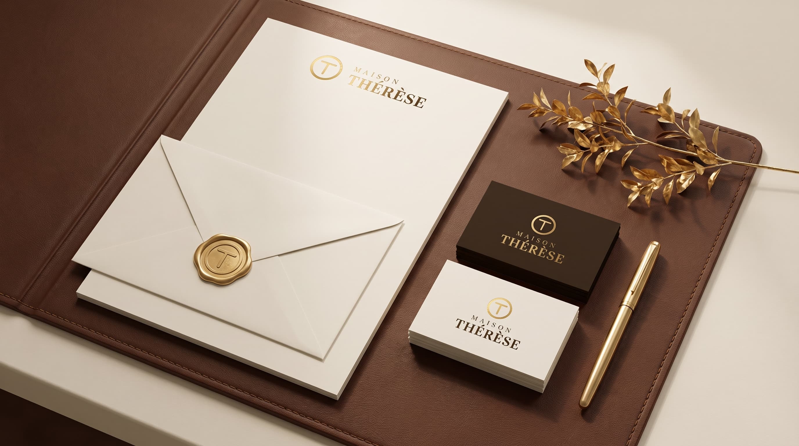 Maison Thérèse brand identity and packaging