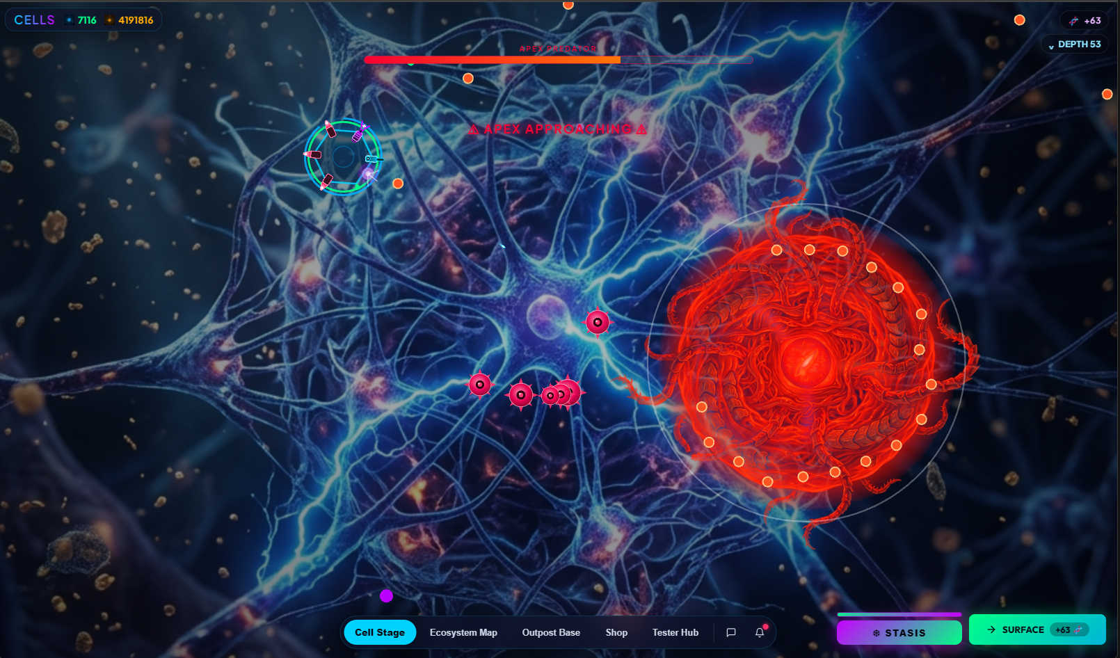 Cells product screen